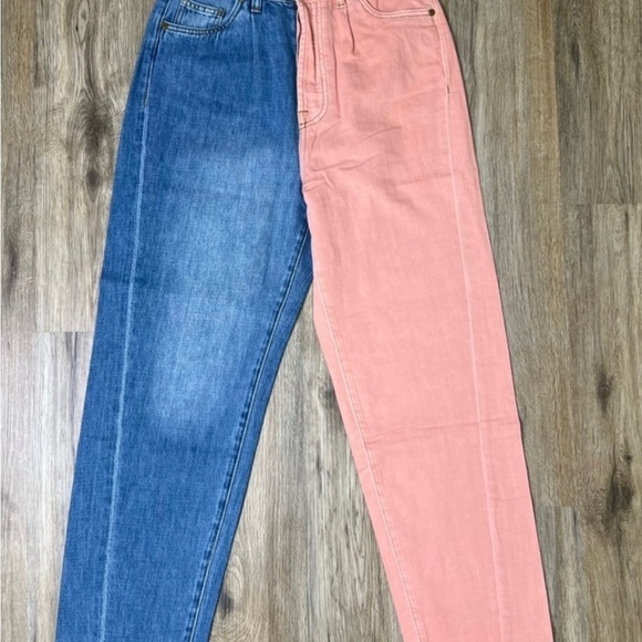 Sandrine Rose Free People Wide Leg Jeans Petal- NWT - Picture 6 of 15